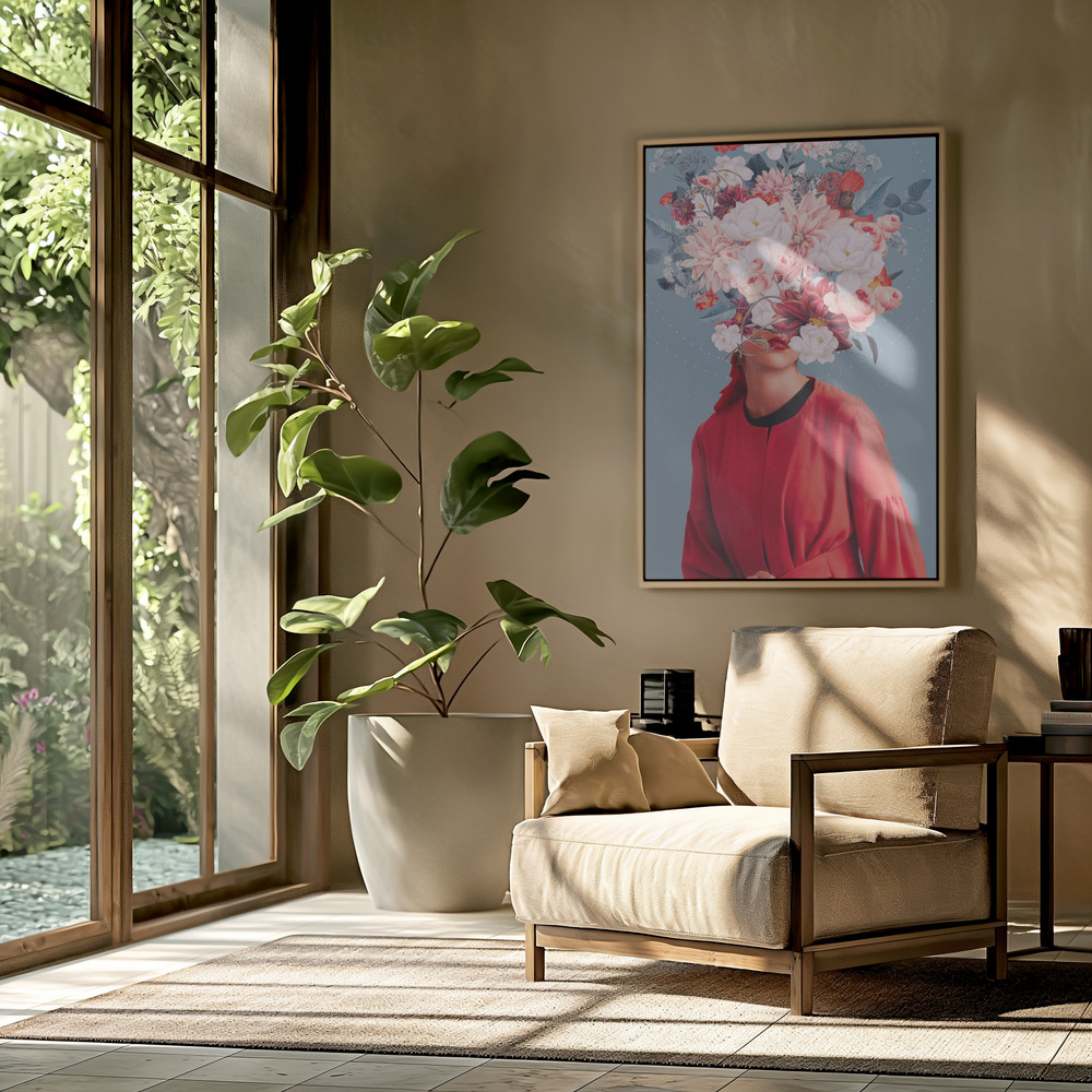 Toile - We Gathered In Spring dans le salon
