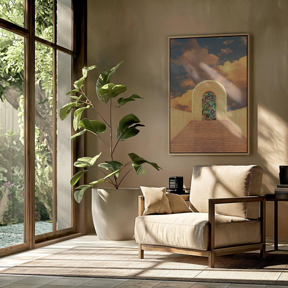 Canvas print - Gateway to the Circuitry of Knowledge in the livingroom