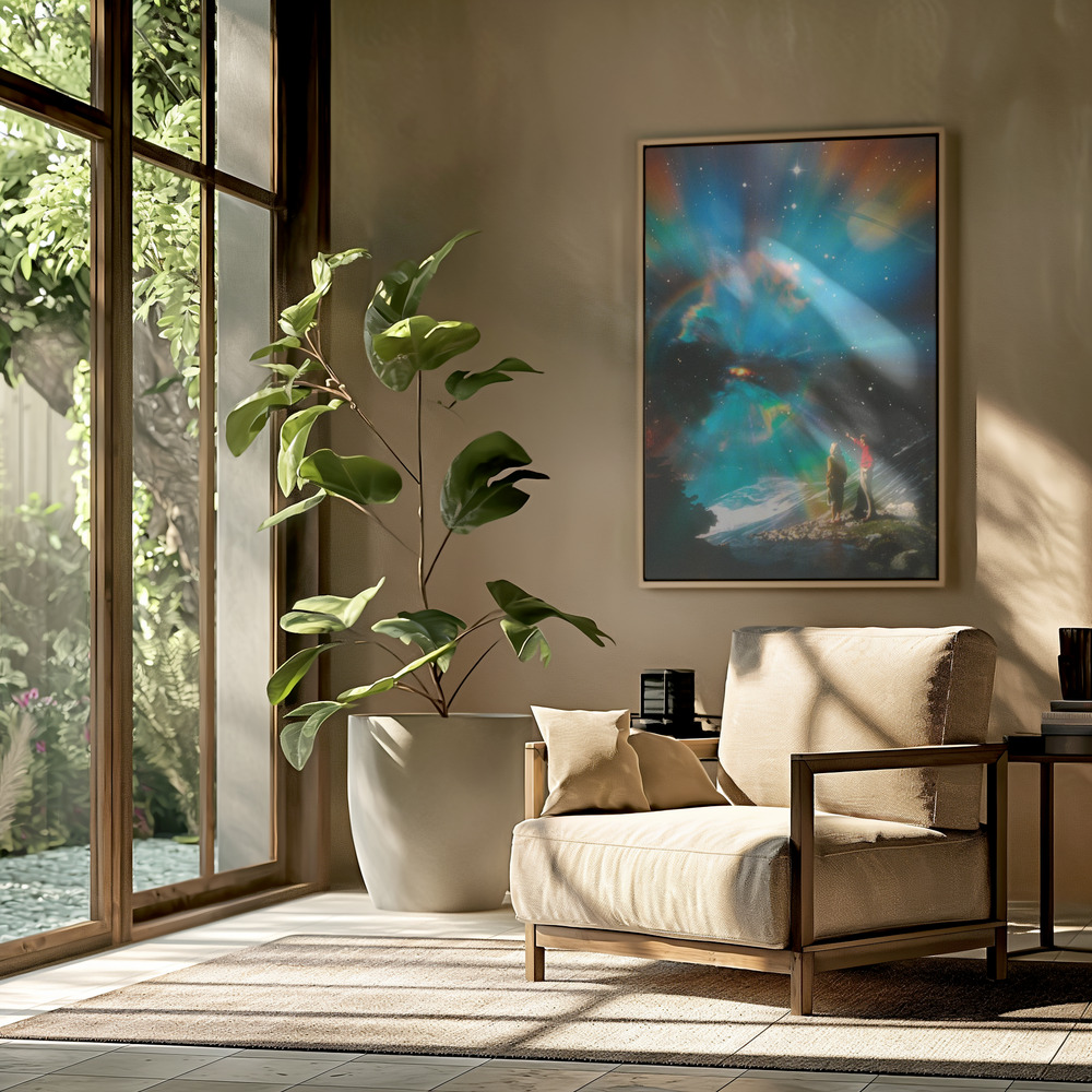 Toile - A Curious Sight dans le salon