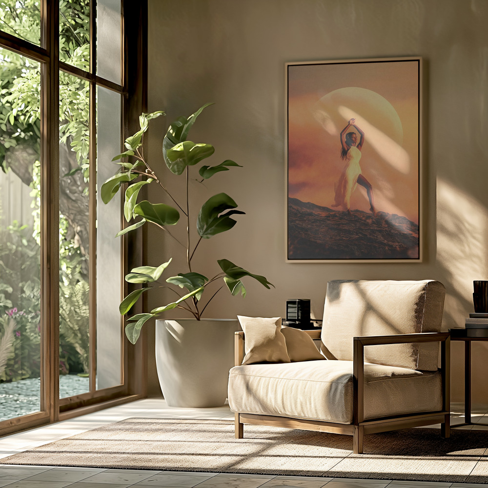 Toile - Goddess dans le salon