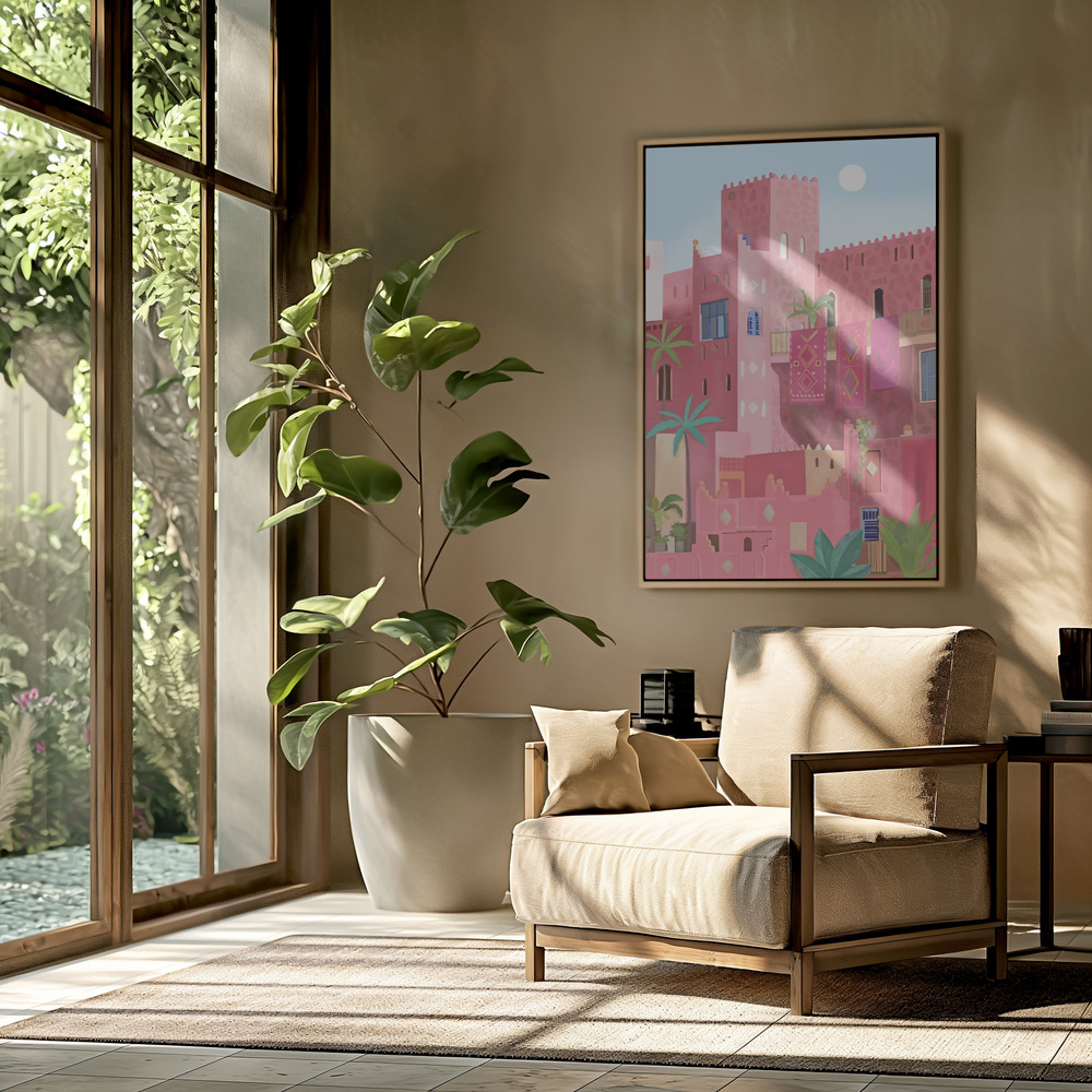 Toile - Kashbah dans le salon