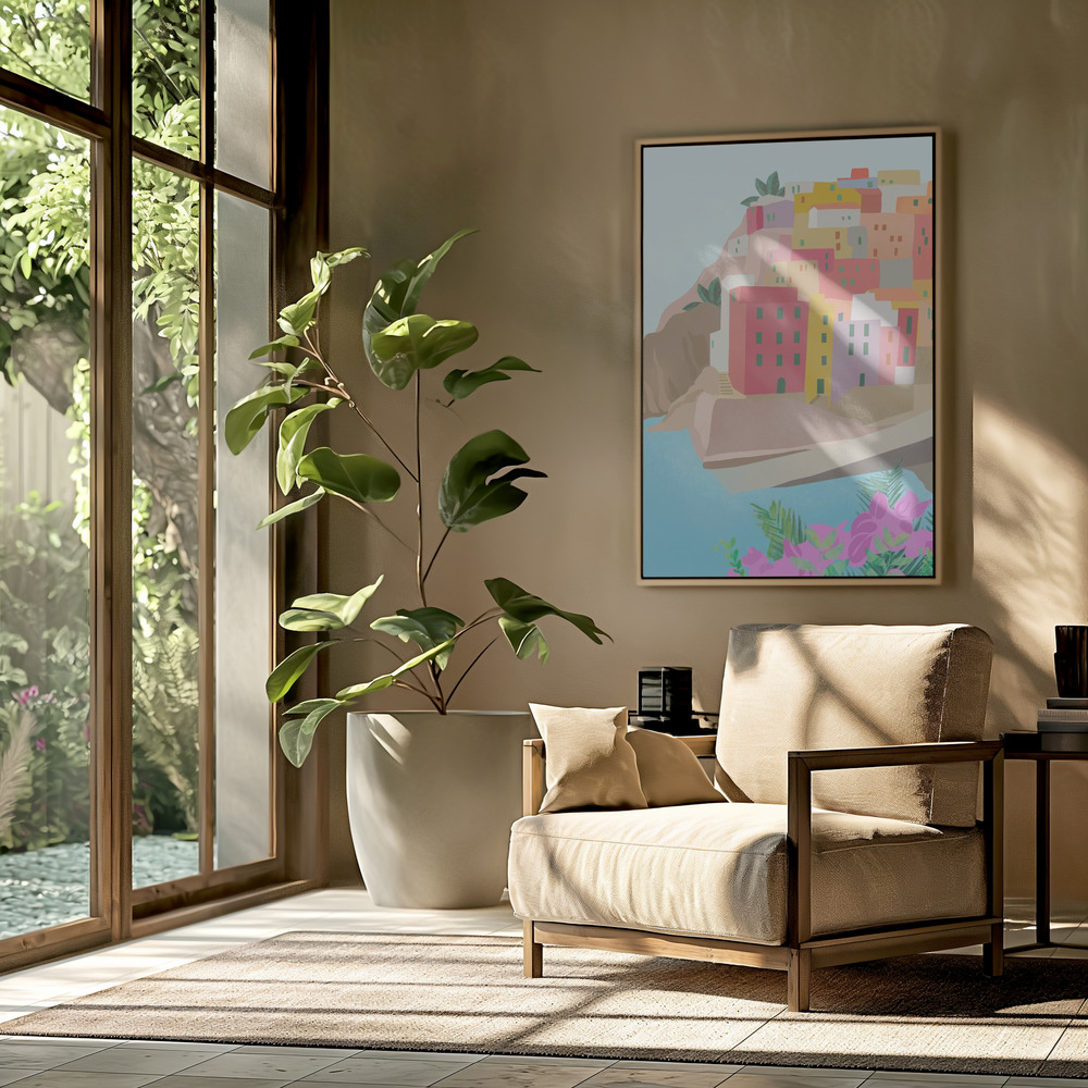 Canvas print - Italy in the livingroom