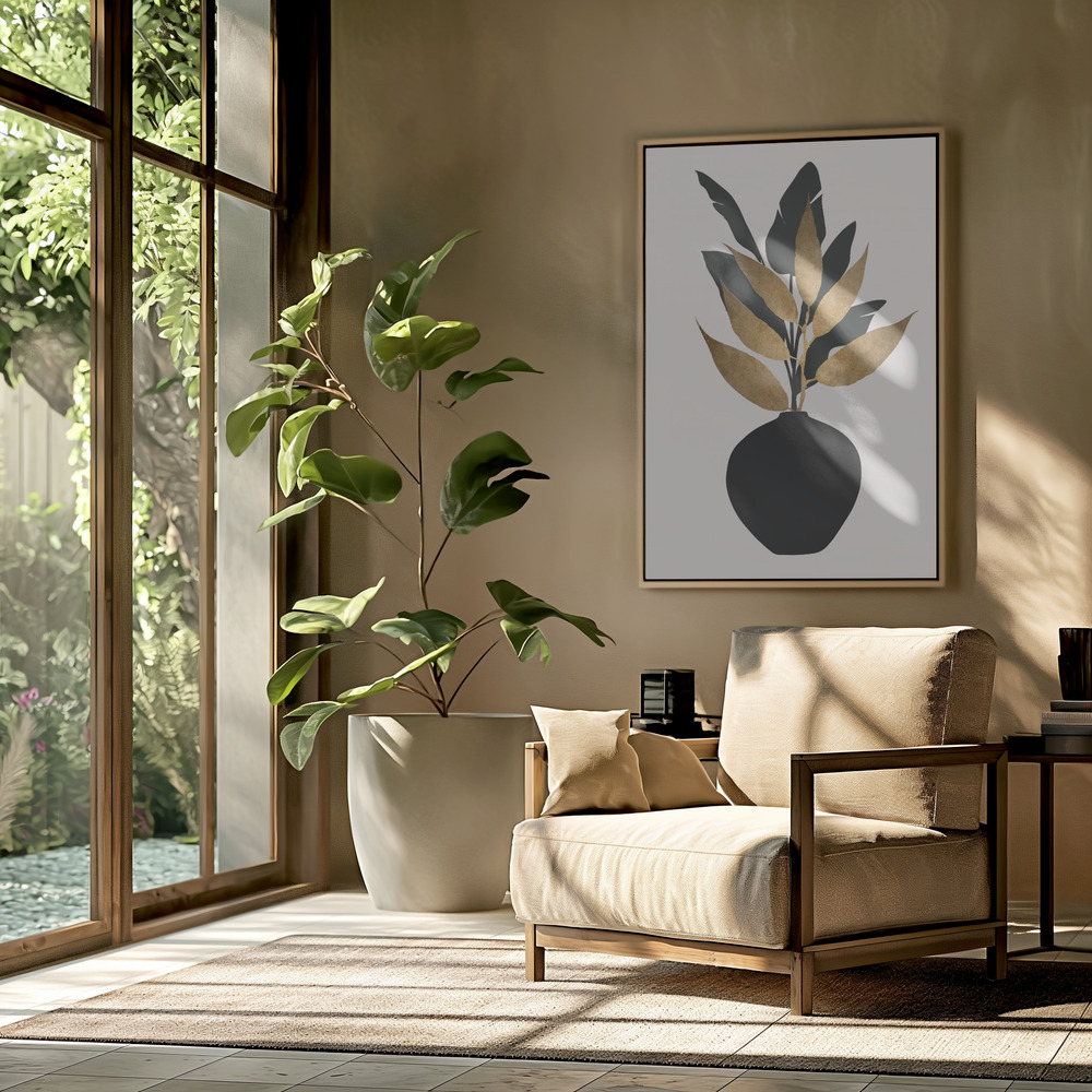 Lienzo - Bouquet No.5 en el salón