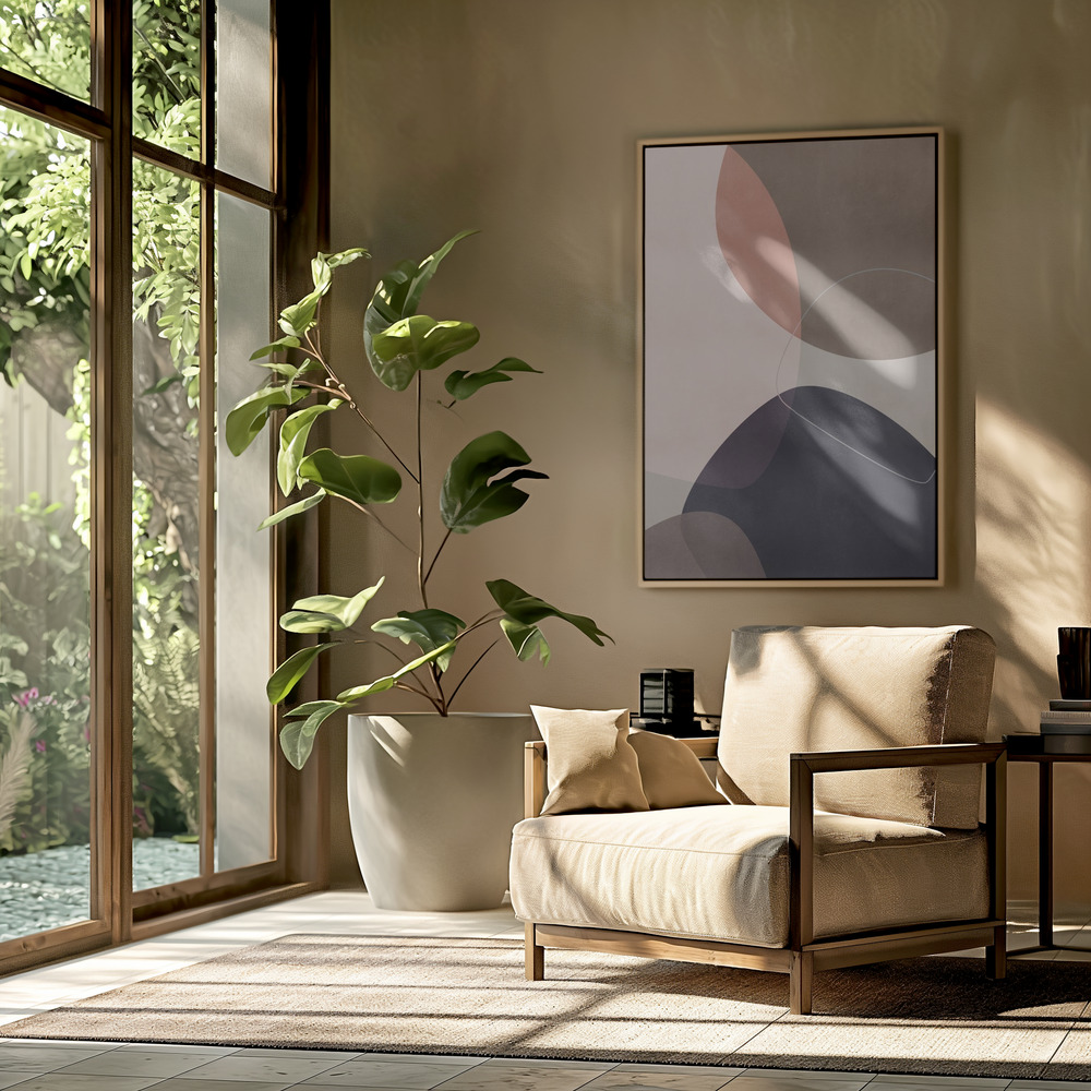 Toile - Graphic 209X dans le salon