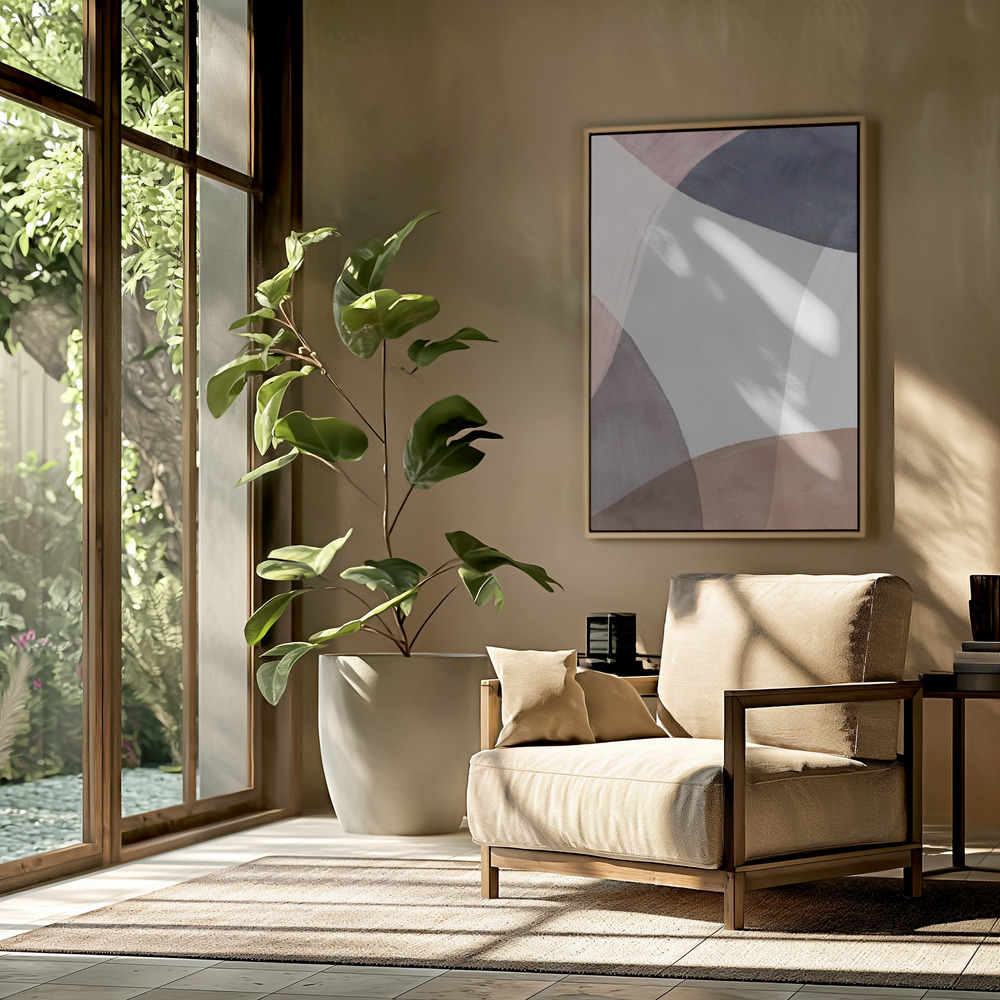 Toile - Graphic 236 dans le salon