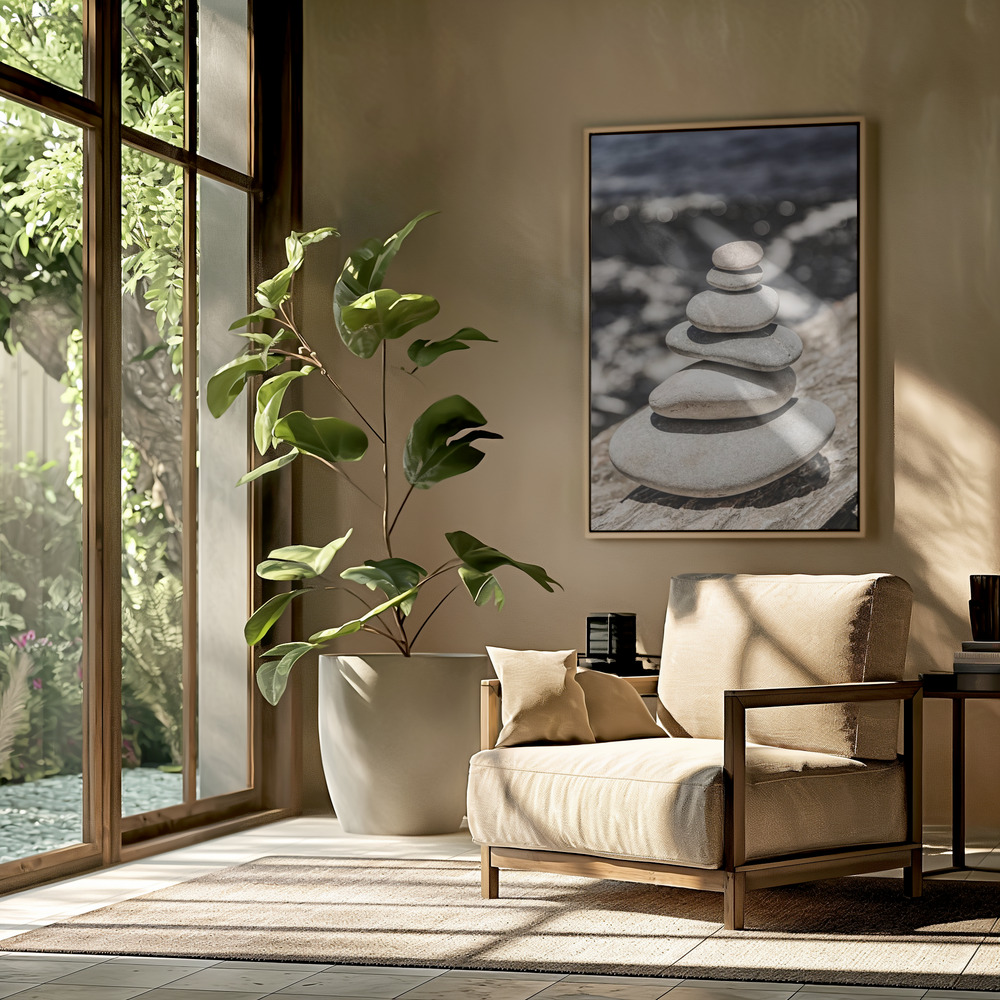 Toile - Balance dans le salon
