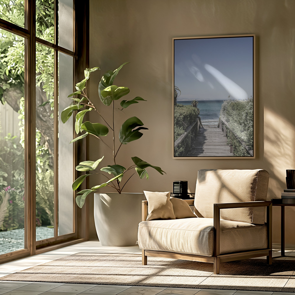 Toile - Bay Walk dans le salon