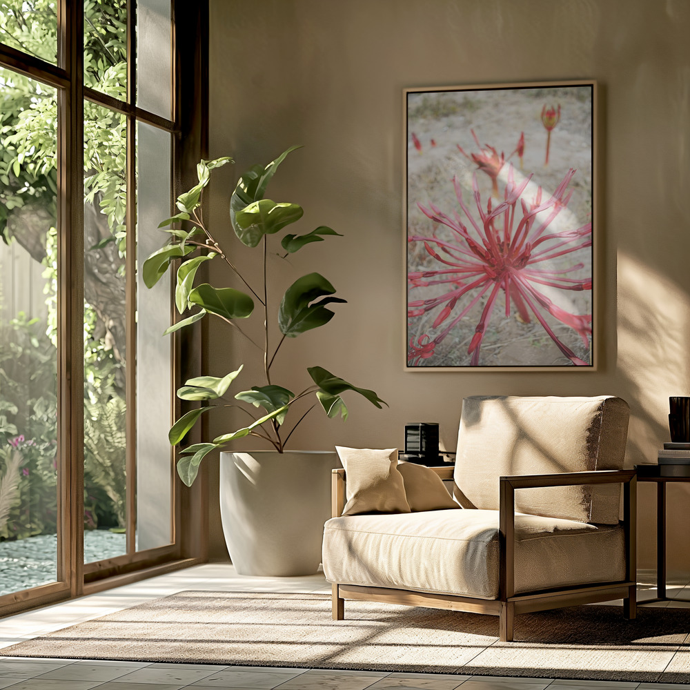 Canvas print - Feinbos in the livingroom