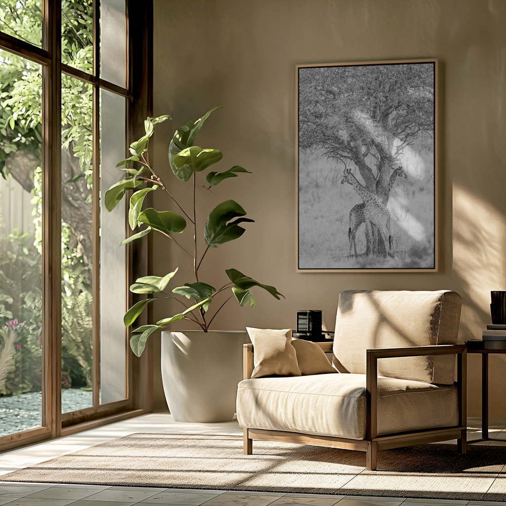 Canvas schilderi - Got Your Back in de woonkamer