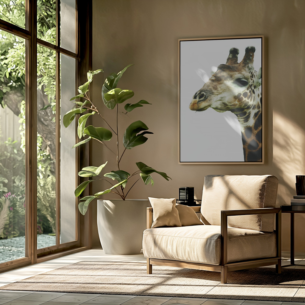 Canvas schilderi - Hello in de woonkamer