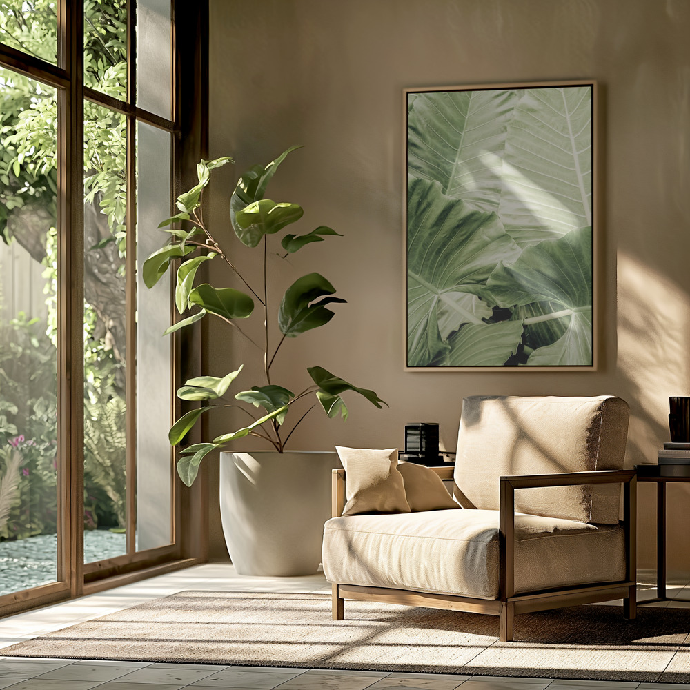 Canvas print - Jungle Fever in the livingroom