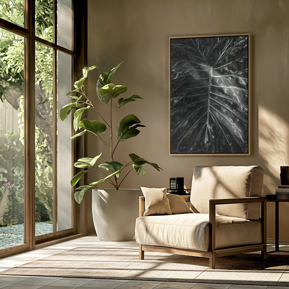 Canvas print - Jungle in the livingroom