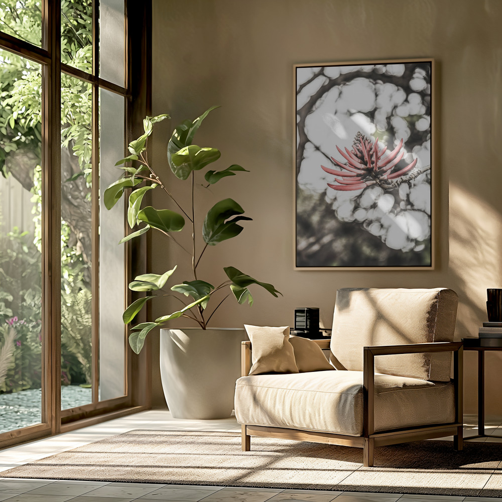 Canvas print - La Coral in the livingroom