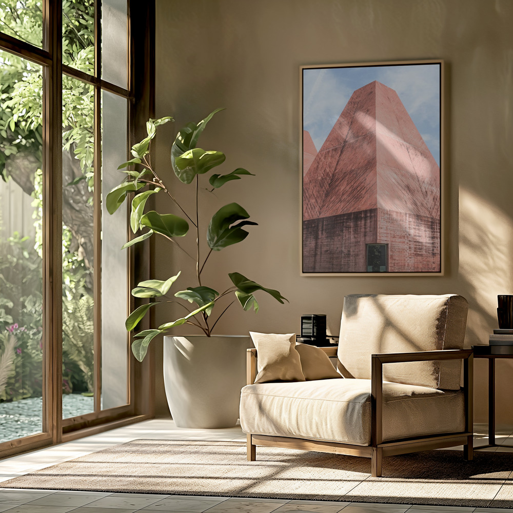 Canvas print - Mission To Mars 02 in the livingroom