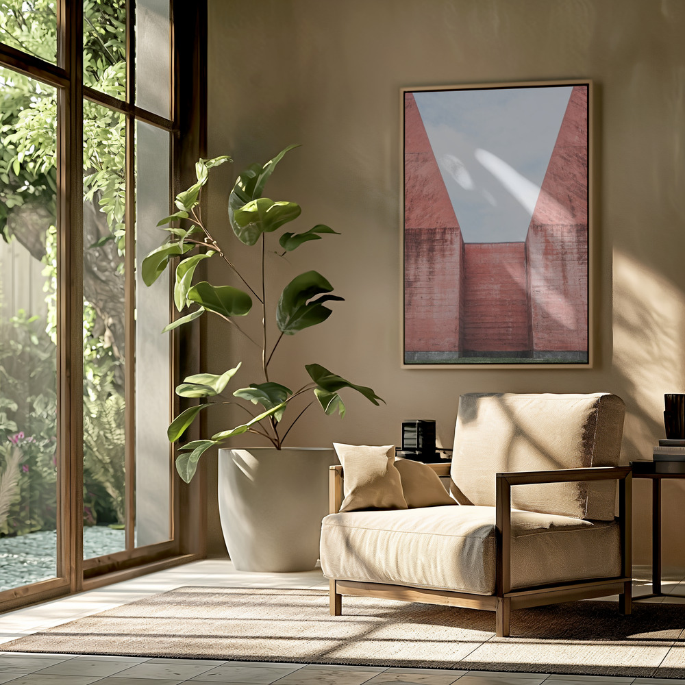 Canvas print - Mission To Mars in the livingroom