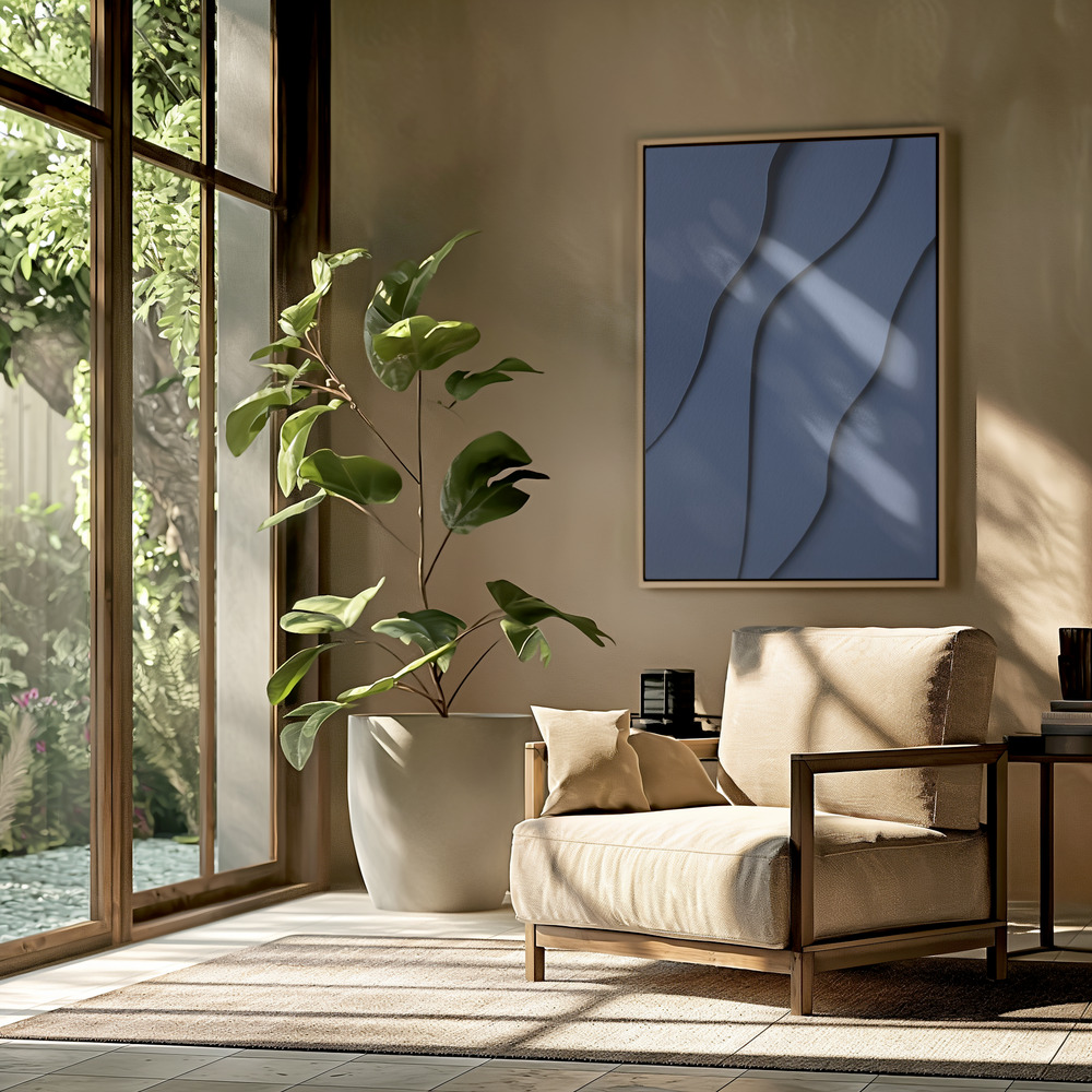 Canvas print - Paper Studies 26 in the livingroom