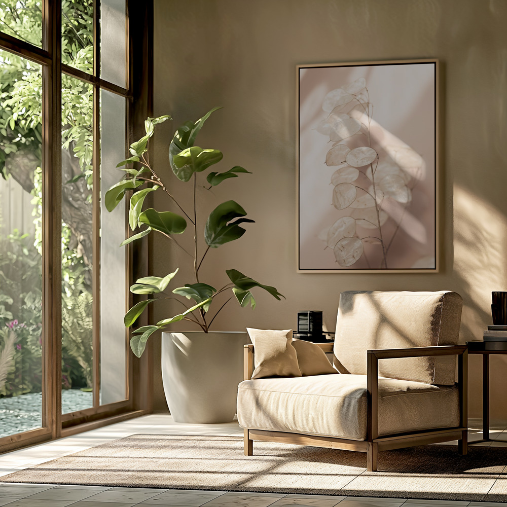 Canvas schilderi - Last Summer 12 in de woonkamer