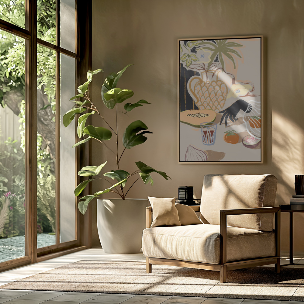 Toile - Fruitful Spread dans le salon