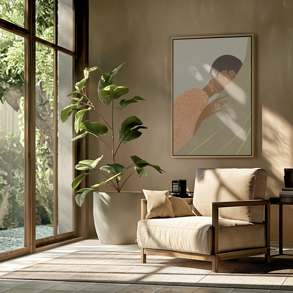 Toile - The Introvert dans le salon