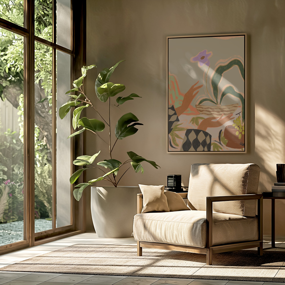 Toile - The Power Of One dans le salon