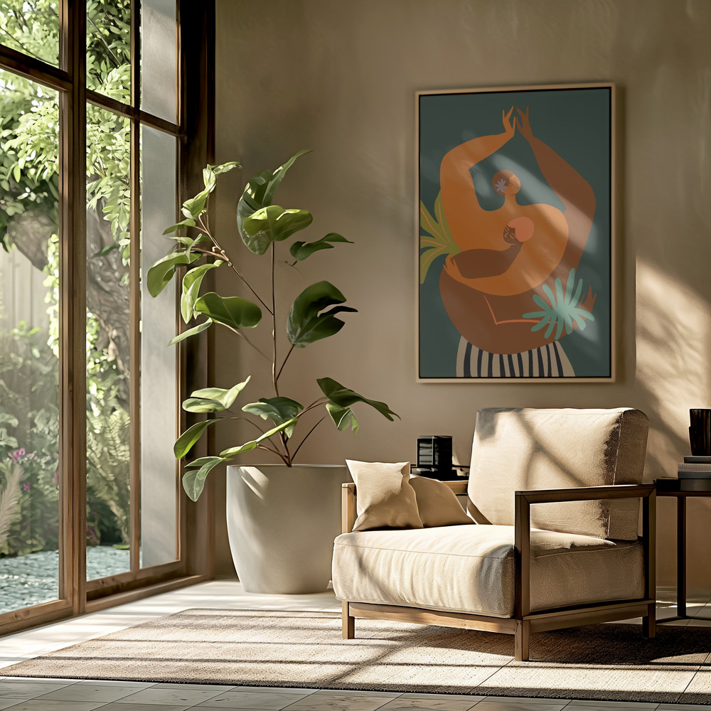 Toile - You and Me dans le salon