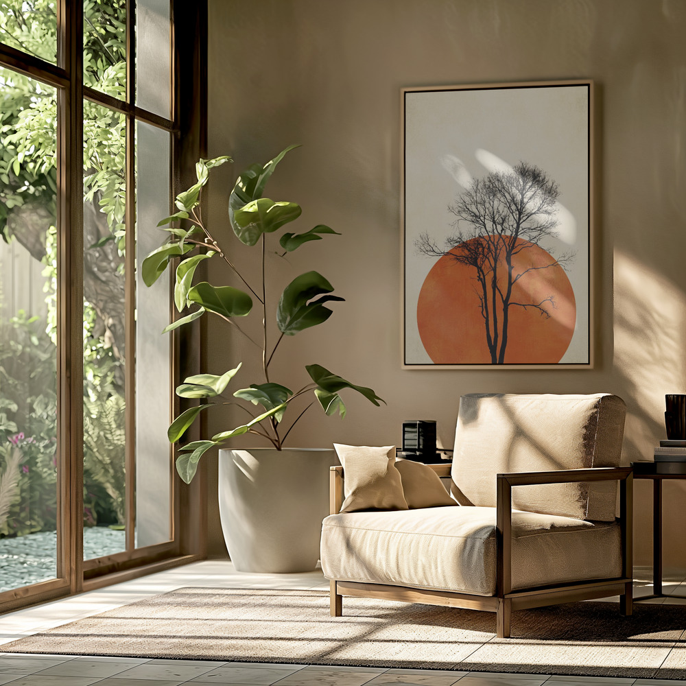 Toile - In the Wilderness dans le salon