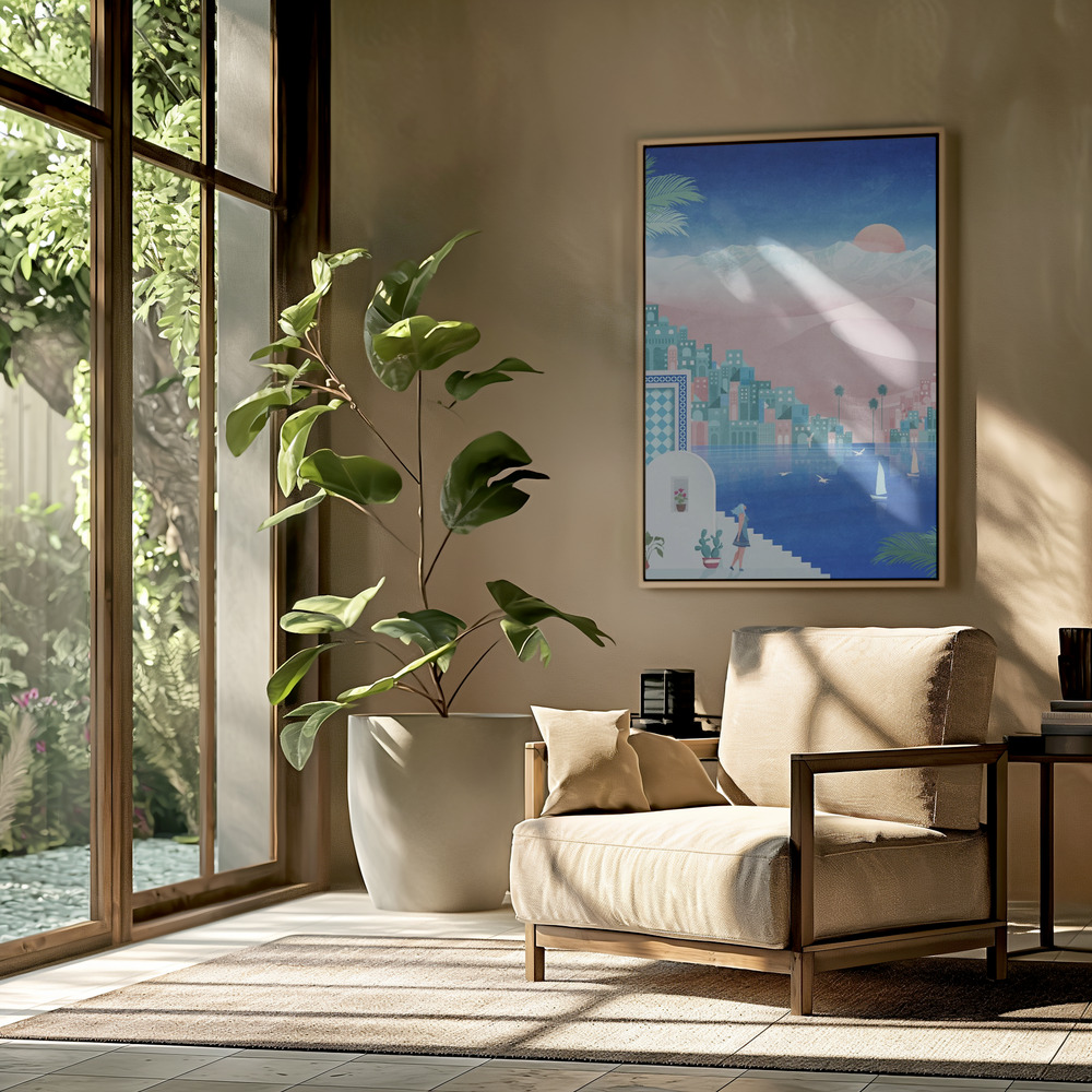 Toile - Morocco dans le salon