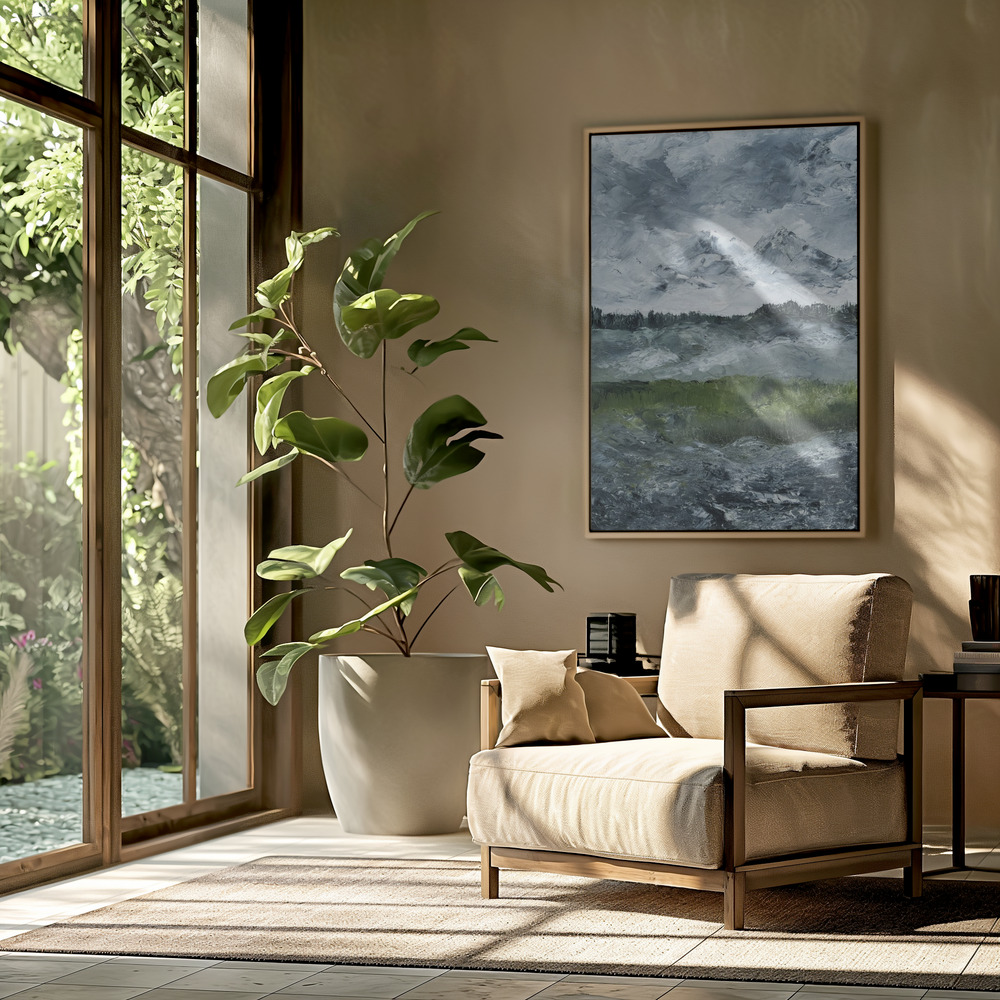 Canvas taulu - Landscape Study 1905 in the livingroom