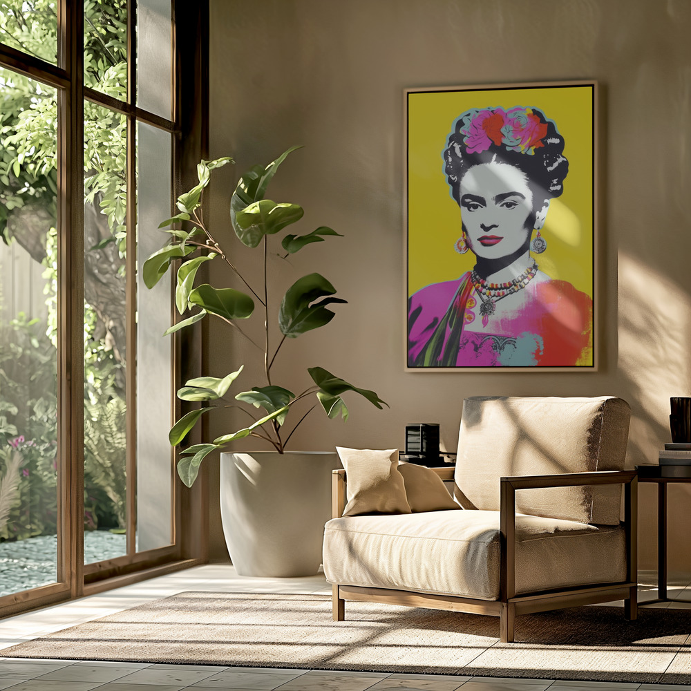 Canvas print - Oh Frids No 2 in the livingroom