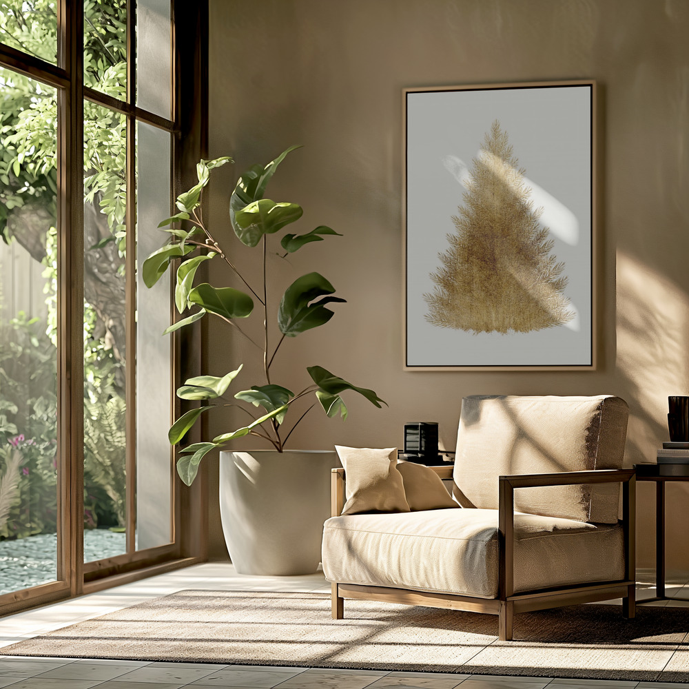Toile - A Merry Christmas dans le salon