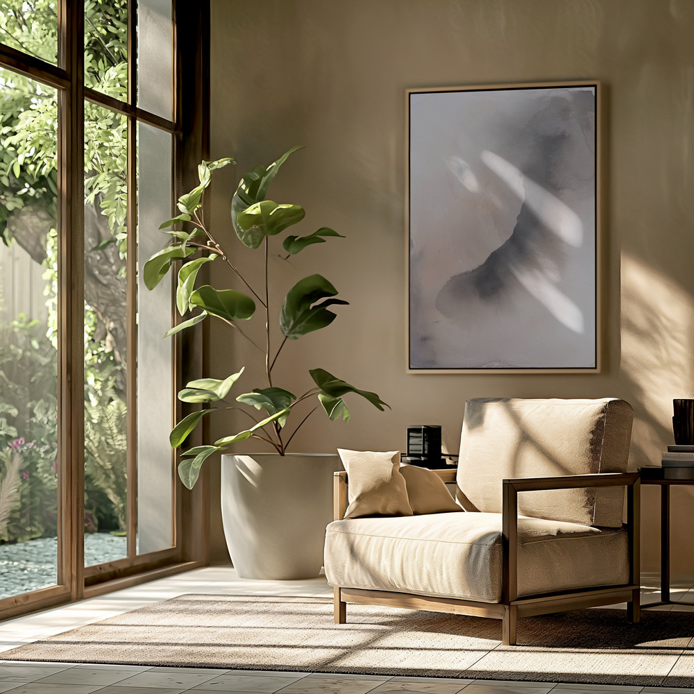 Toile - Unspoken dans le salon