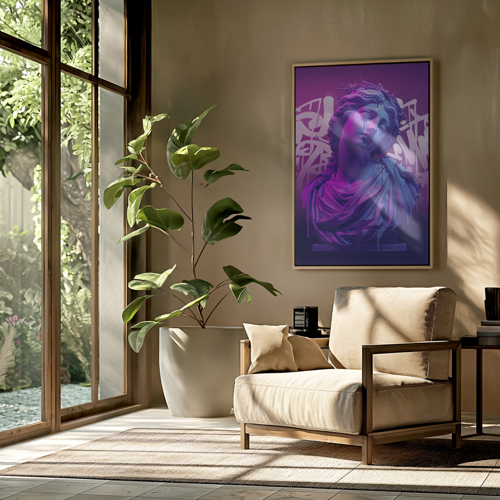 Canvas print - Urban Delirium in the livingroom