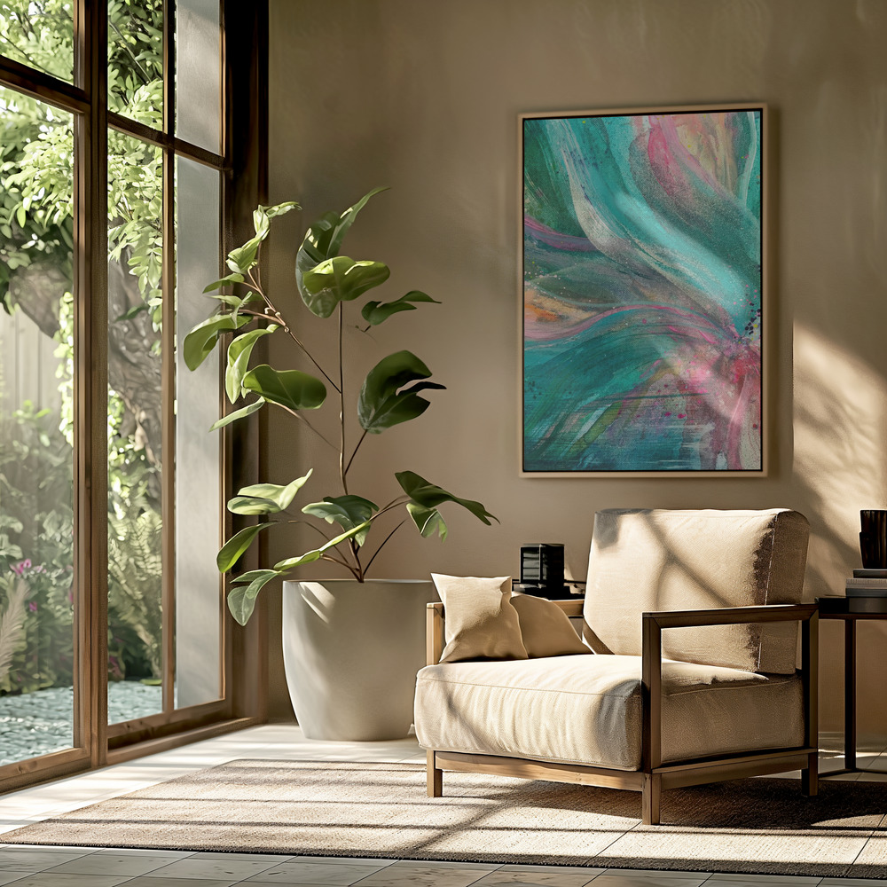 Canvas taulu - One In a Million.3 olohuoneessa