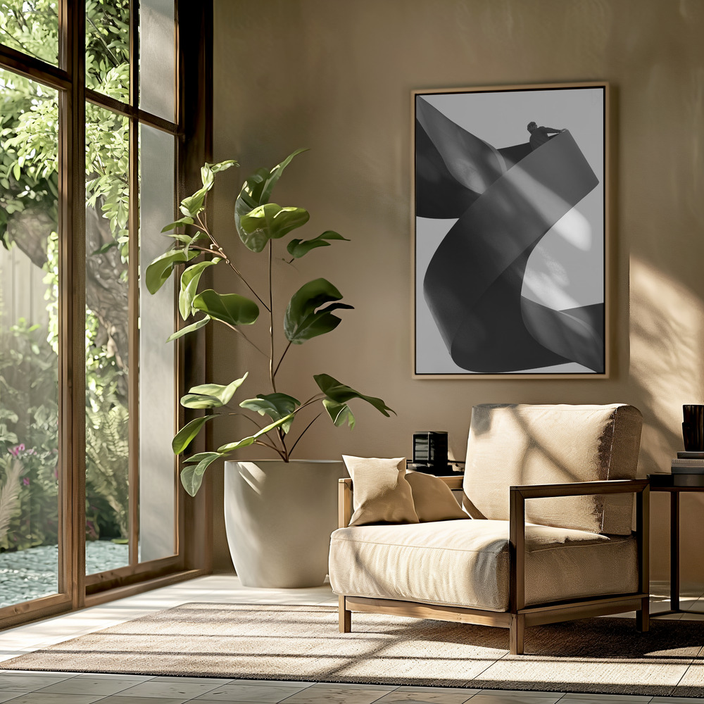 Toile - Moving Still dans le salon
