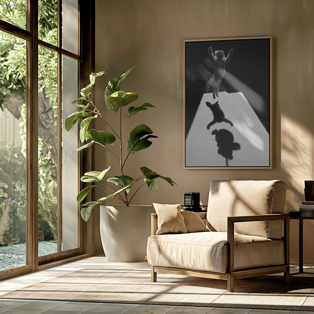 Canvas schilderi - Edgar the great in de woonkamer