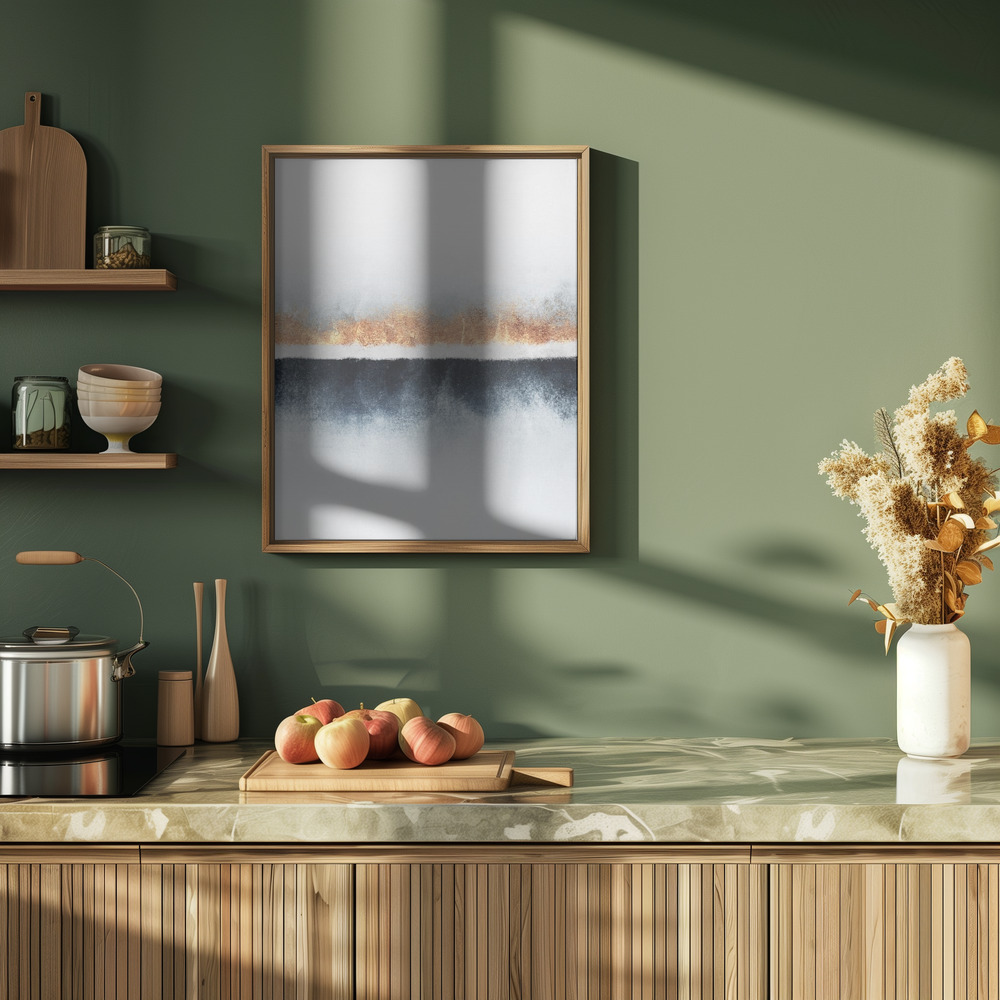Poster - Horizon in de keuken