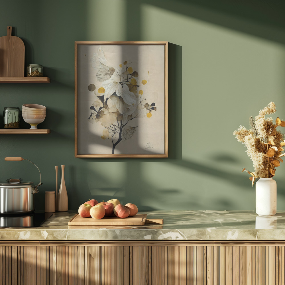 Poster - Golden Seed in de keuken