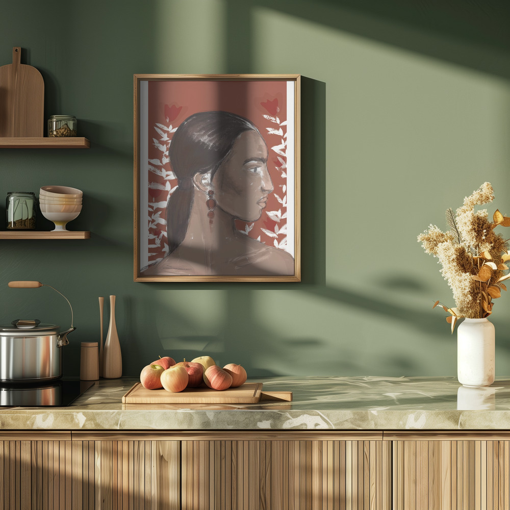 Poster - The Beginning in de keuken