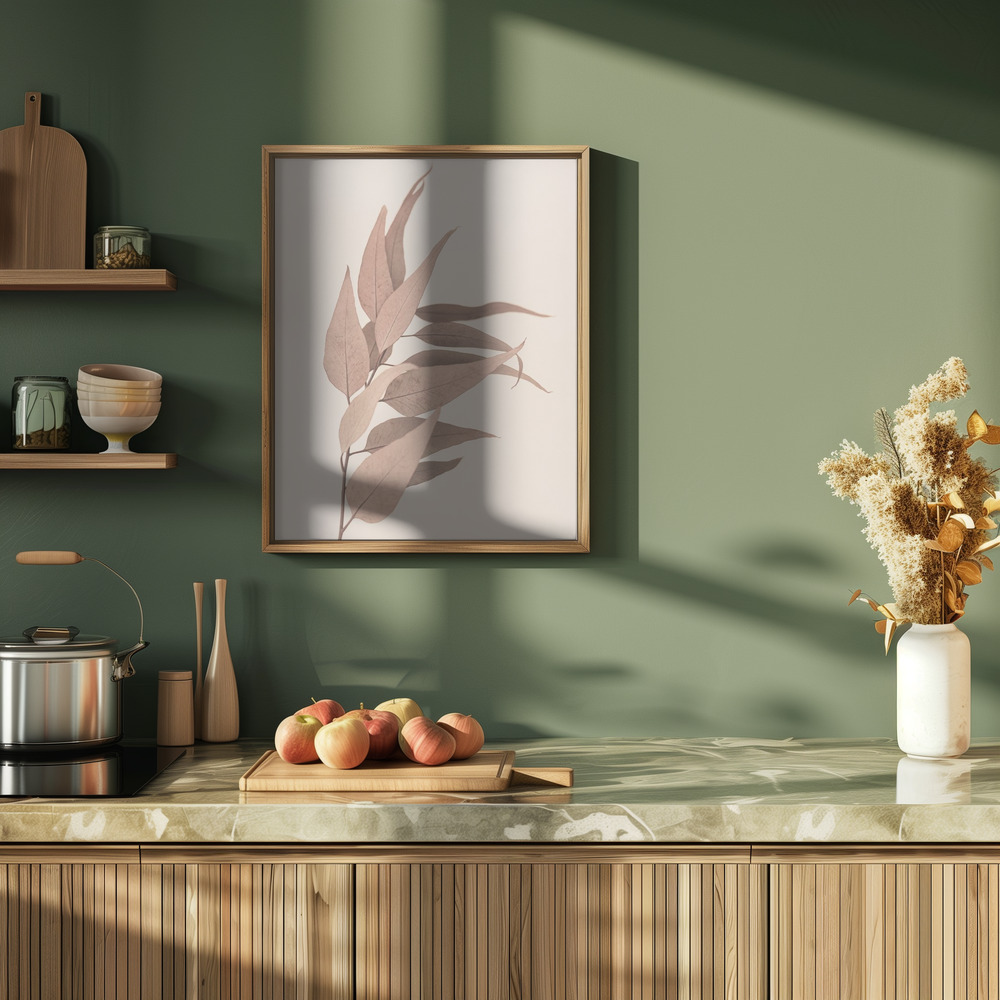 Plakat - Dried Eucalyptus i køkkenet