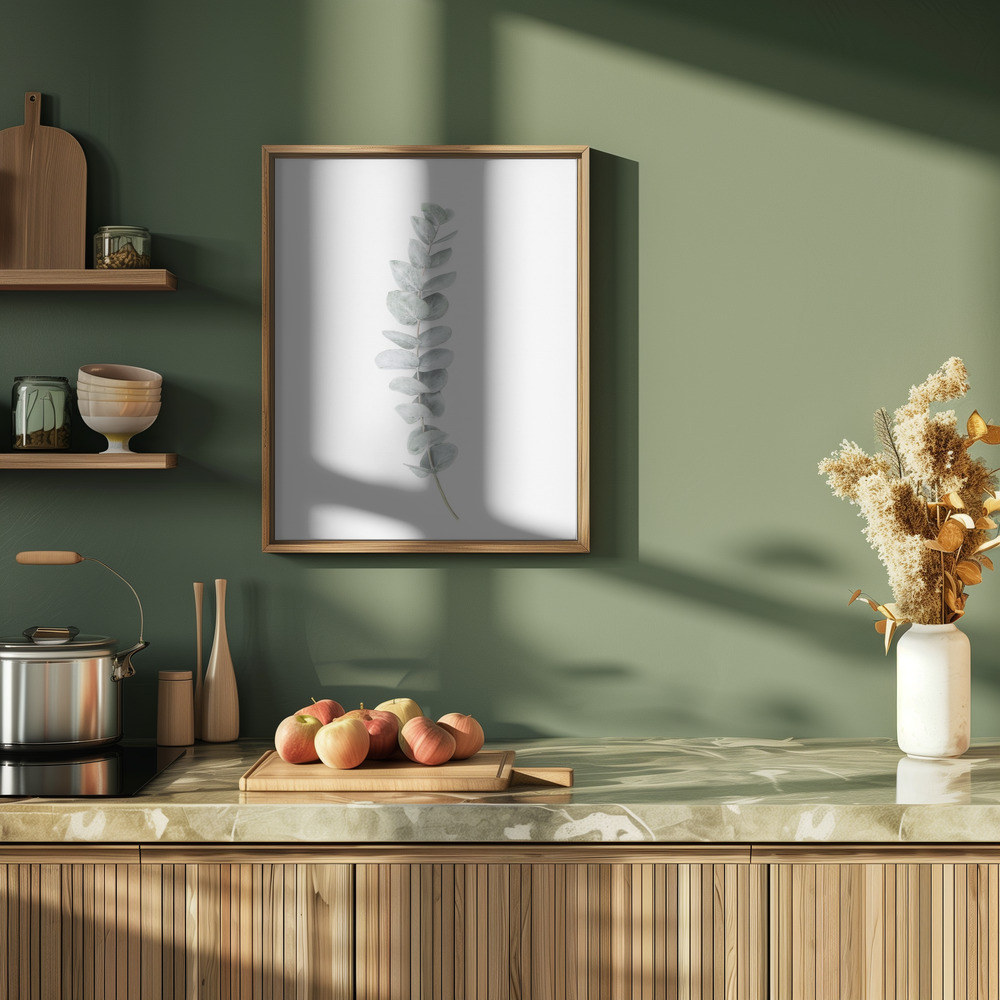 Poster - Eucalyptus II in der Küche