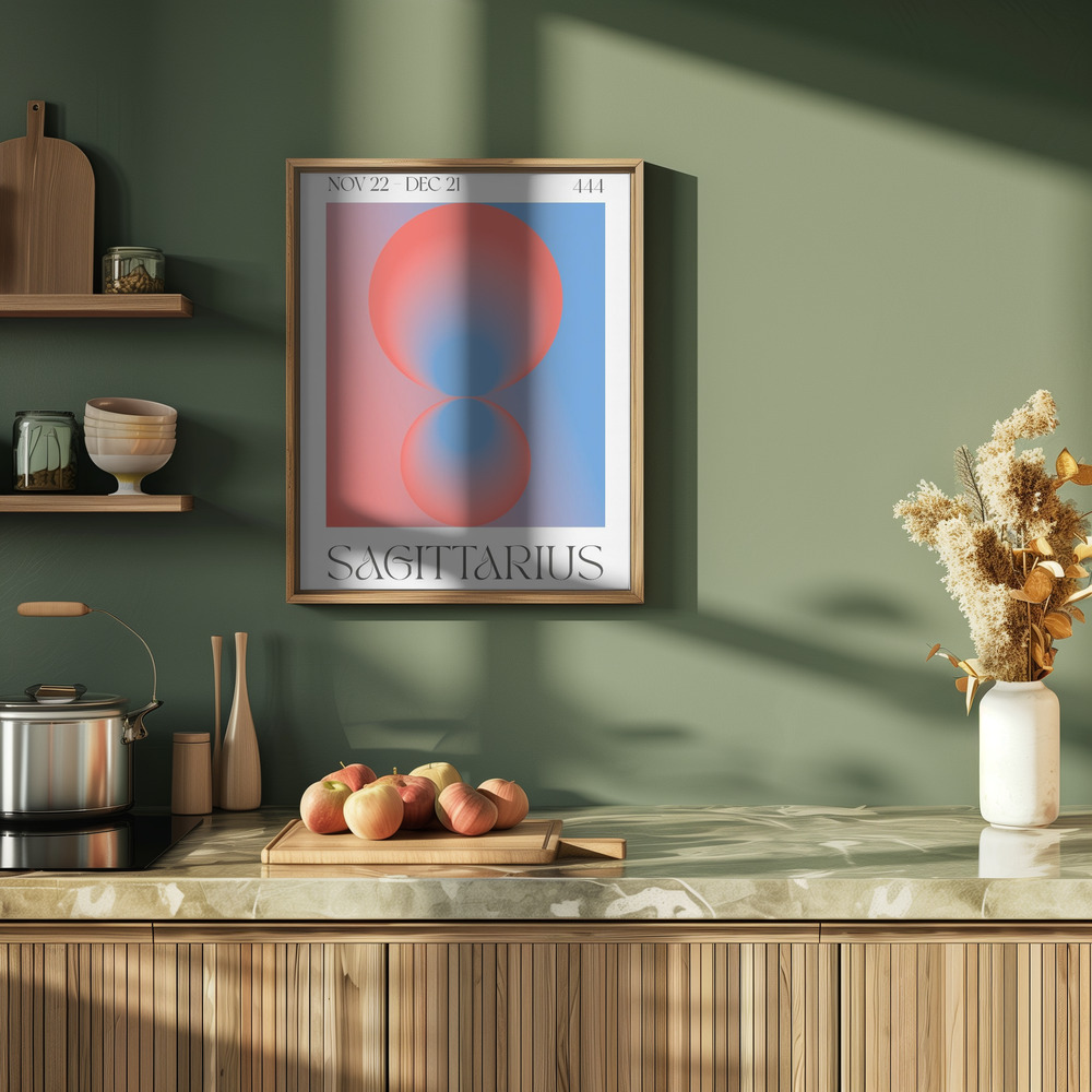 Plakat - Sagittarius i køkkenet