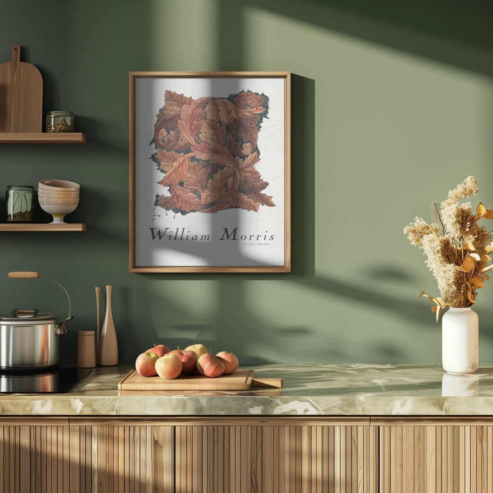 Juliste - Acanthus keittiössä