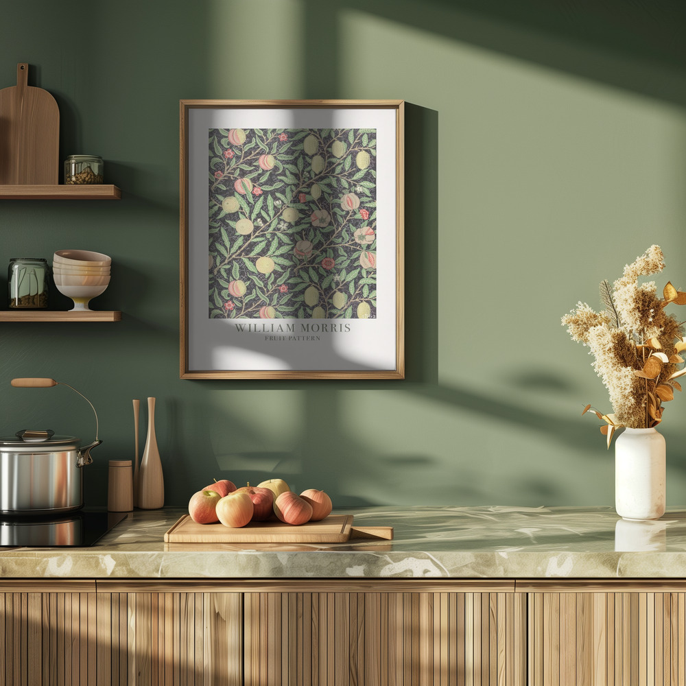 Plakat - Fruit Pattern i køkkenet