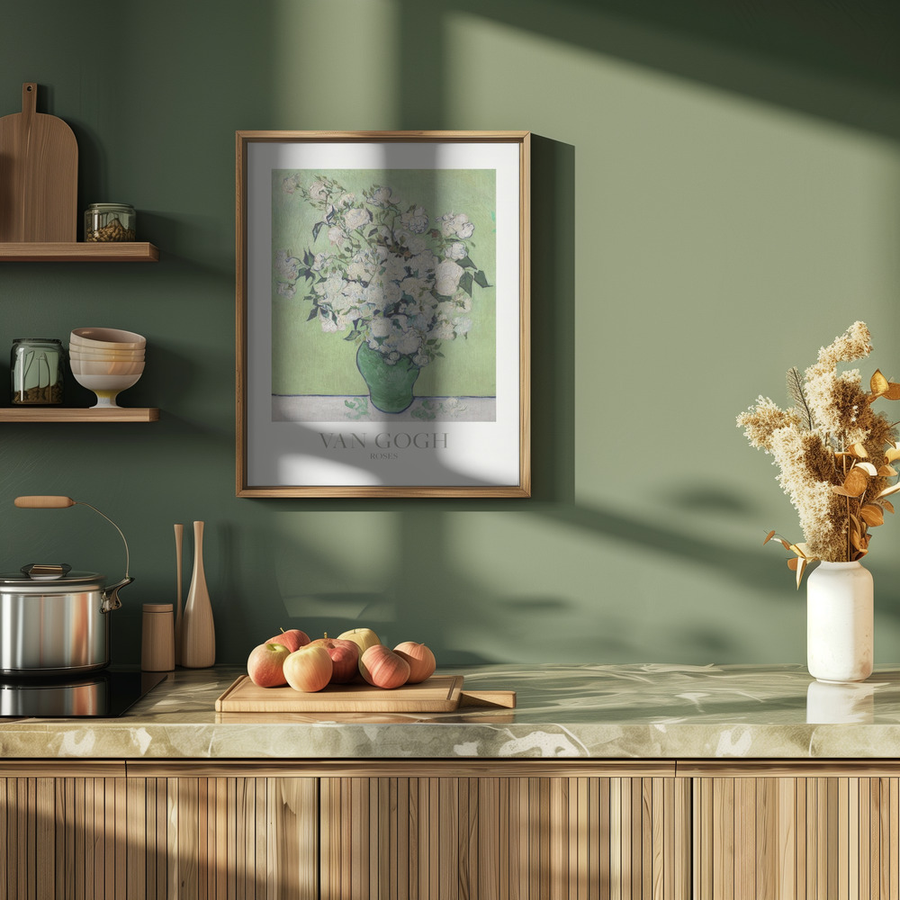 Poster Roses - Affisch i köket