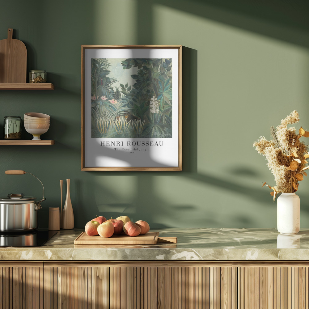 Plakat - The Equatorial Jungle w kuchni
