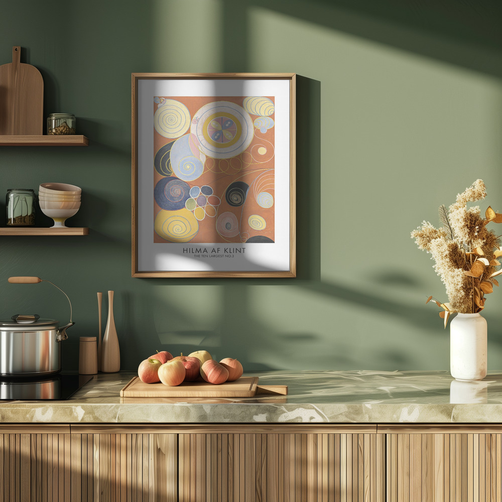 Poster - – The Ten Largest No.3 Poster - in de keuken