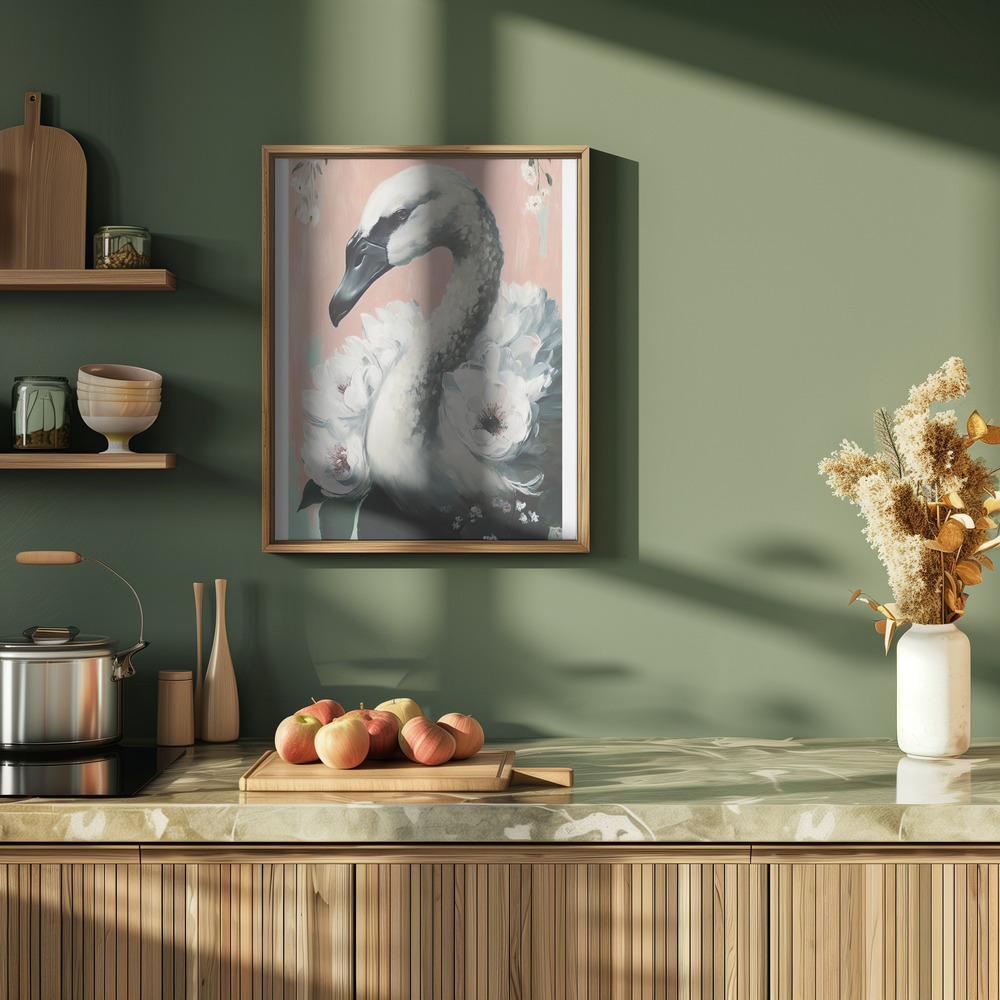 Poster - The Swan in der Küche