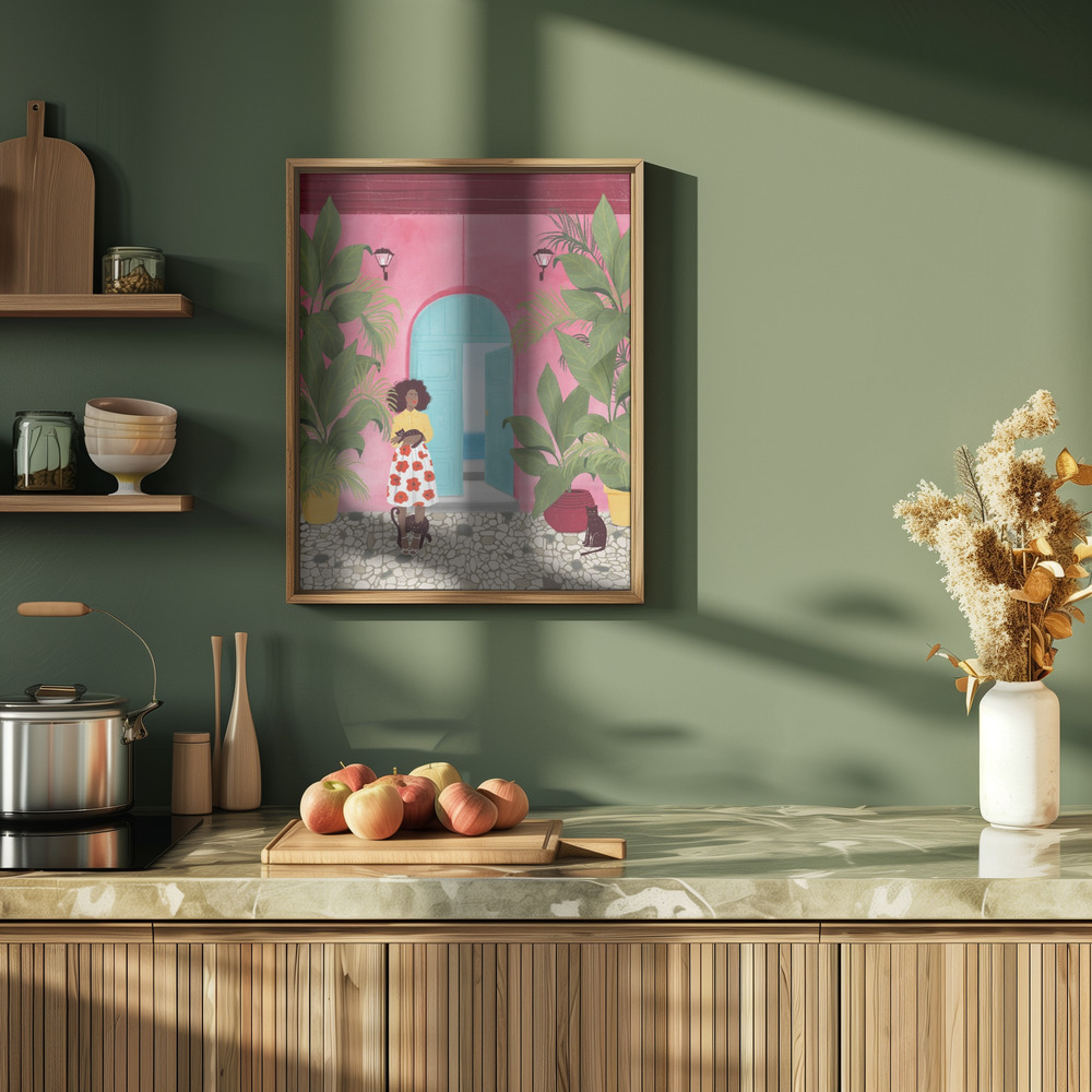 Plakat - Cartagena life i køkkenet