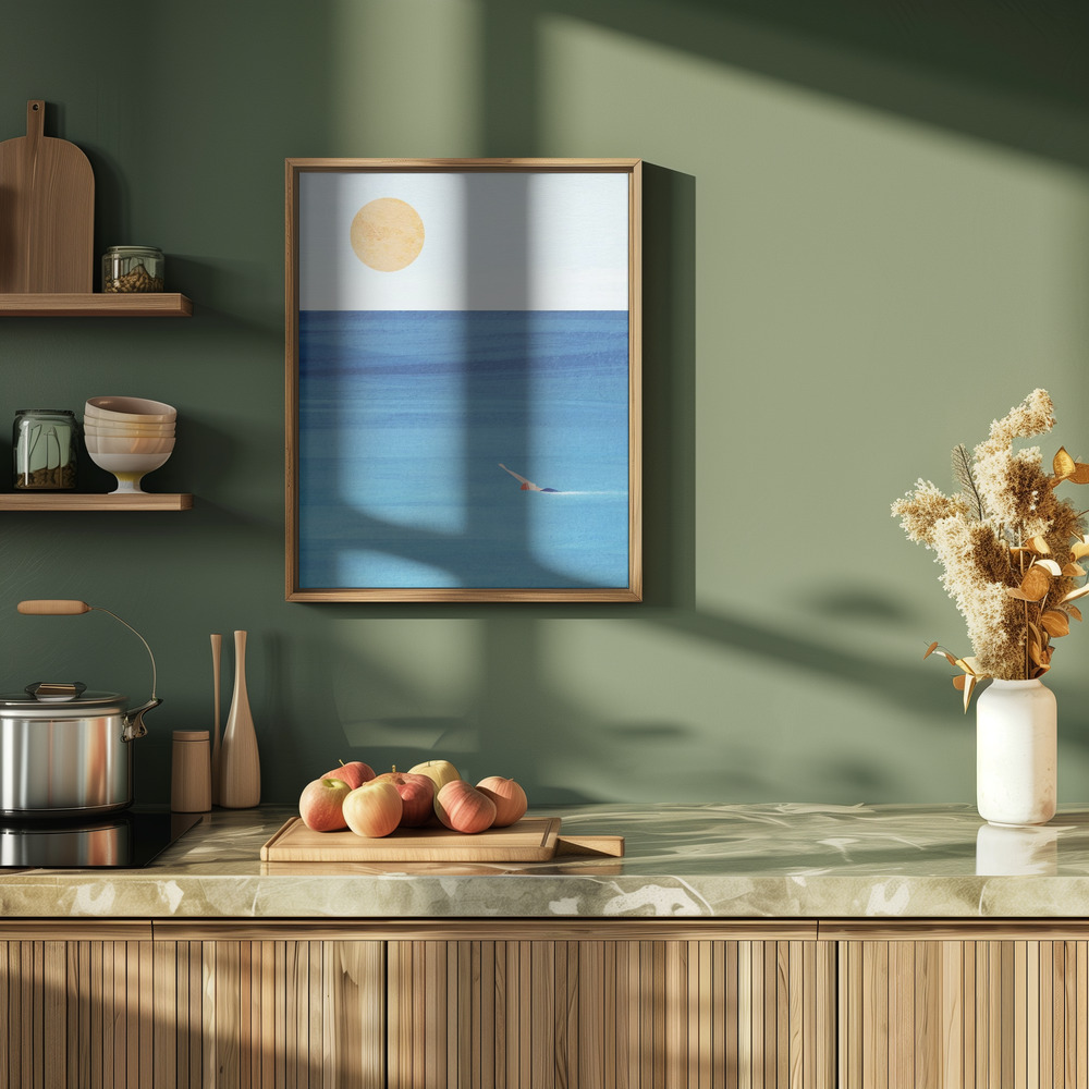 Poster Sea Swim - Affisch i köket