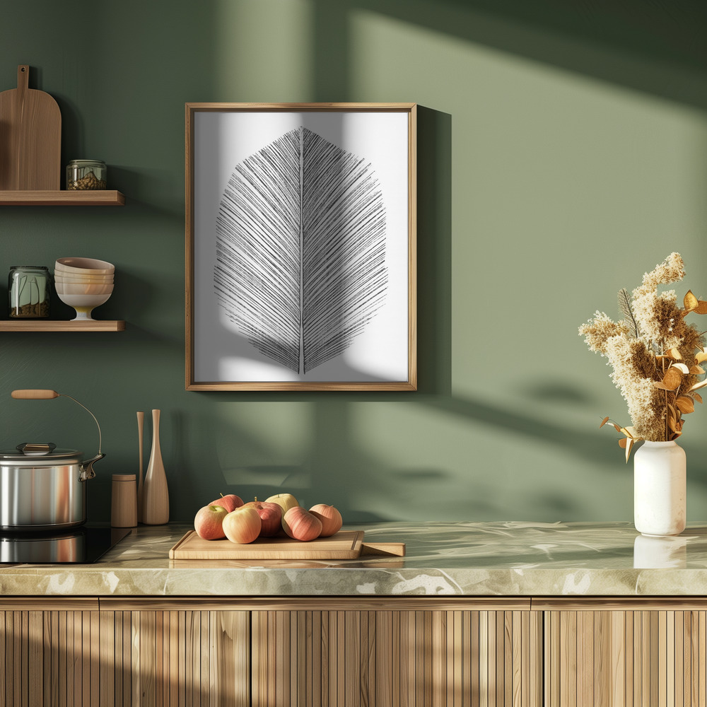 Plakat - Feather i køkkenet